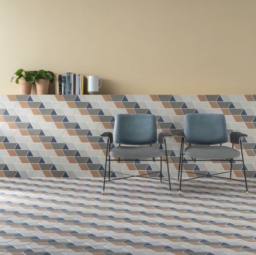 Мозаика из керамогранита - LINEA - Decoratori Bassanesi - матовая / для интерьера / настенная