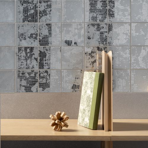 Плитка из керамогранита - VEDONONVEDO - Decoratori Bassanesi - отражающая / для интерьера / настенная
