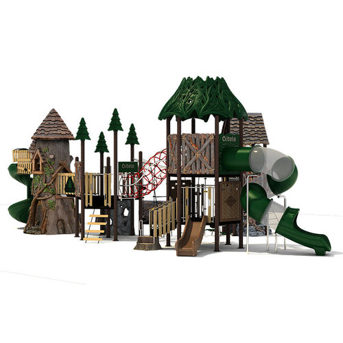 Игровая конструкция для игровой площадки - RN-01501 - Qitele Group Co .,Ltd - для аквапарков / для коллективной организации / из пластика