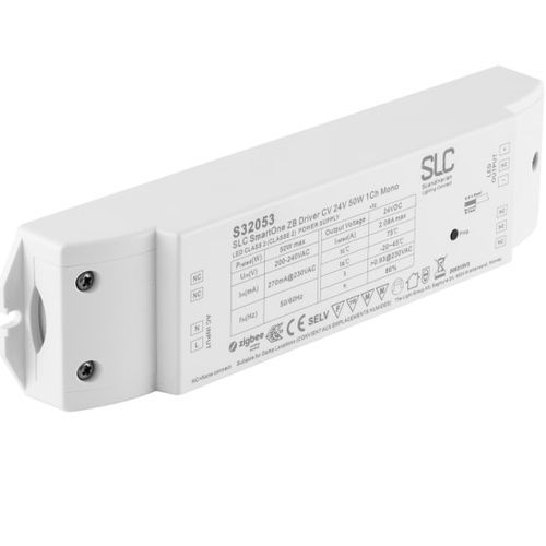 Источник электропитания AC/DC - SLC SMARTONE ZIGBEE 24V CV PSU WITH PWM DIMMER - The Light Group - для бытового использования
