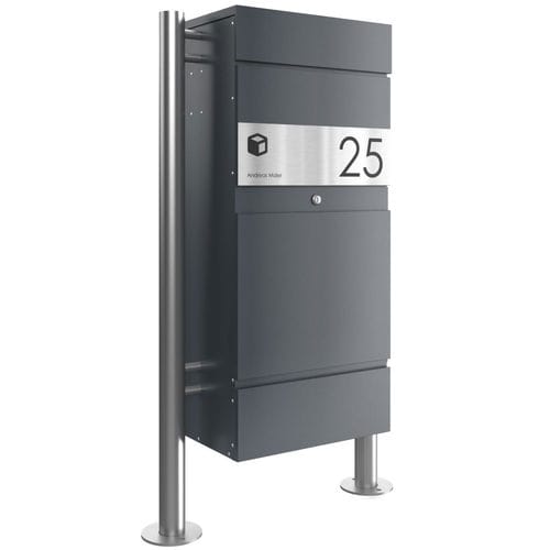 Ящик для посылок на ножке - KLEIST - Briefkasten Manufaktur Lippe GmbH - отдельностоящий / напольный / индивидуальный
