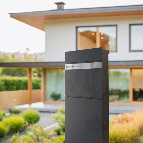 Почтовый ящик на ножке - LESSING - Briefkasten Manufaktur Lippe GmbH - напольный / отдельностоящий / индивидуальный