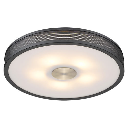 Современный потолочный светильник - FRAME - Halo Design - круглый / из латуни / LED