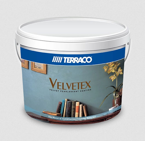 Декоративная штукатурка - VELVETEX  - Terraco LLC. Ltd - для интерьера / для стены / акриловая
