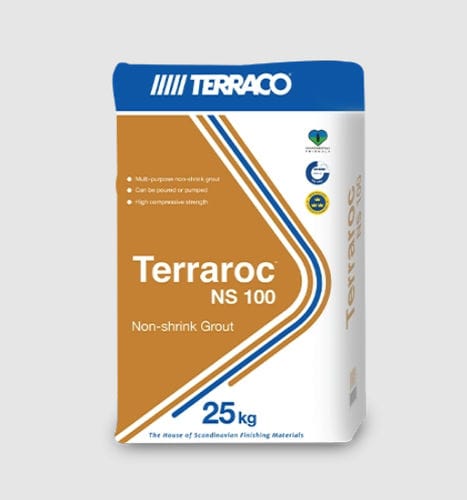 Строительный раствор для цементирования - TERRAROC NS 100      - Terraco LLC. Ltd - для закрепления грунтов / противоусадочный / для бетона