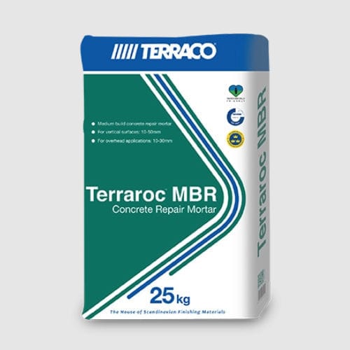 Строительный раствор для ремонта - TERRAROC MBR    - Terraco LLC. Ltd - для бетона / на основе цемента / в форме порошка