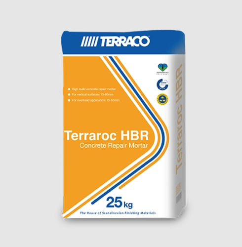 Строительный раствор армированный волокном - TERRAROC HBR     - Terraco LLC. Ltd - для ремонта / для бетона / на основе цемента