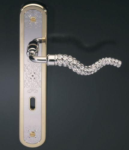 Дверная ручка - SPIRALE LUX - Guimer S.r.l - из сплава / из кристаллов Swarovski® / из натурального камня