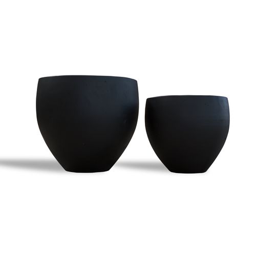Кадка для садовых растений из бетона - CM1100 - PLT Garden Co LTD - из стекловолокна / круглая / на заказ