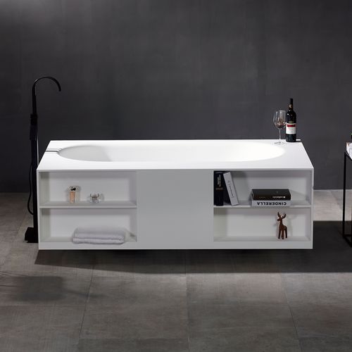 Овальная ванна - YL6017 - FOSHAN ARTLAND SANITARY WARE CO.LTd. - квадратная / островная / встроенная
