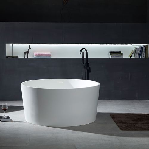 Круглая ванна - YL6046 - FOSHAN ARTLAND SANITARY WARE CO.LTd. - отдельностоящая / из минерального сплава / из Corian®