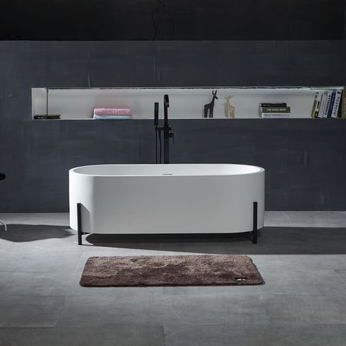 Овальная ванна - YL6119 - FOSHAN ARTLAND SANITARY WARE CO.LTd. - отдельностоящая / из минерального сплава / из Solid Surface