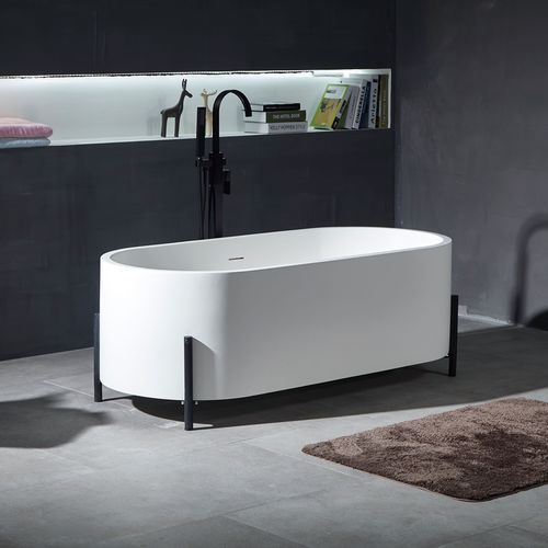 Овальная ванна - YL6077 - FOSHAN ARTLAND SANITARY WARE CO.LTd. - отдельностоящая / из композита / из PMMA