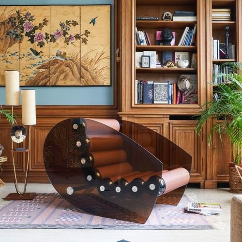 Кресло уникальный дизайн - MW05 - MOJOW DESIGN - из ткани / из полиуретана / из нержавеющей стали