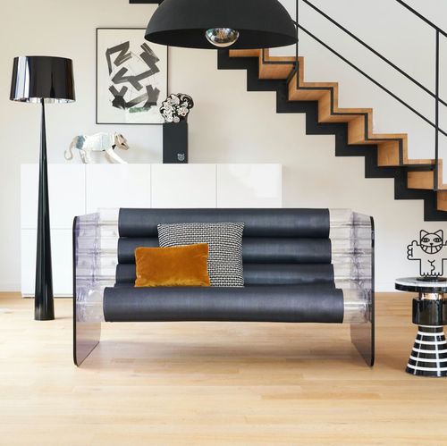 Компактный диван - MW02  - MOJOW DESIGN - уникальный дизайн / для наружного применения / из искусственной кожи