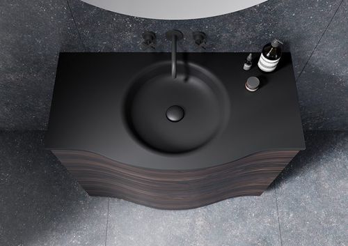 Встраиваемая раковина - DUNE - Sanchis Muebles de Baño - из композита / одиночная / круглая