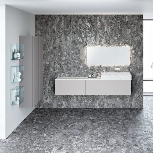 Встраиваемая раковина - ELEGANCE - Sanchis Muebles de Baño - из композита / одиночная / прямоугольная
