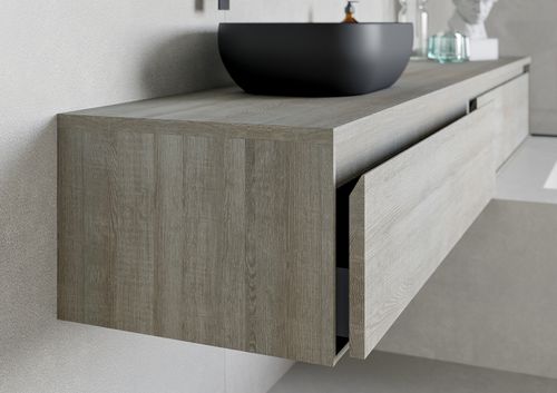 Современный мебель для ванной комнаты - EXCLUSIVE - Sanchis Muebles de Baño - из дерева / модульный
