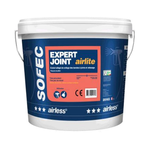 Штукатурка для сглаживания - EXPERT - Sofec - для расшивки швов / для интерьера / для гипса