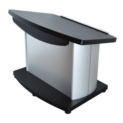 Пюпитр для конференций - TABLE TOP  - Podium pros - вертикальное положение / из алюминия / из анодированного алюминия