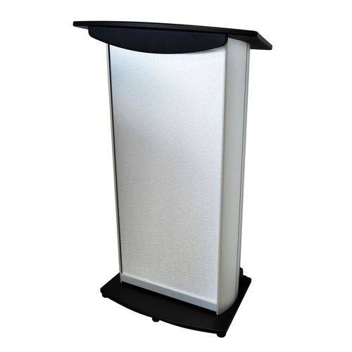 Пюпитр для конференций - H2 STANDARD  - Podium pros - вертикальное положение / на роликах / из алюминия