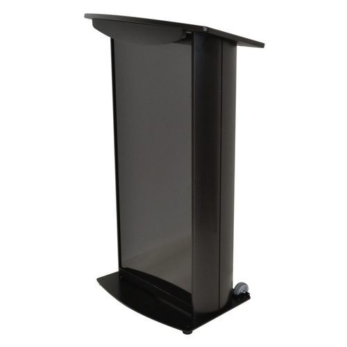 Пюпитр для конференций - H2 DELUXE - Podium pros - вертикальное положение / из алюминия / из анодированного алюминия