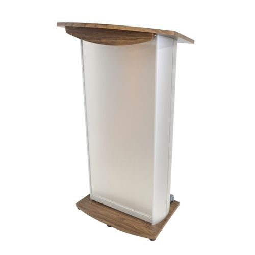 Пюпитр для конференций - H2 CUSTOM - Podium pros - вертикальное положение / из алюминия / из анодированного алюминия