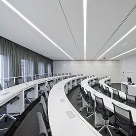 Встраиваемый осветительный профиль - LS7977 - COLORS LIGHTING - выступающий / подвесной / LED