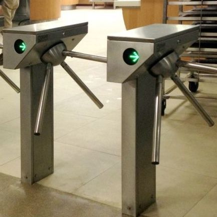 Турникет тренога - OTT 131 S - Oskar Turnstiles System - для автоматического контроля доступа / из нержавеющей стали / для общественных учреждений