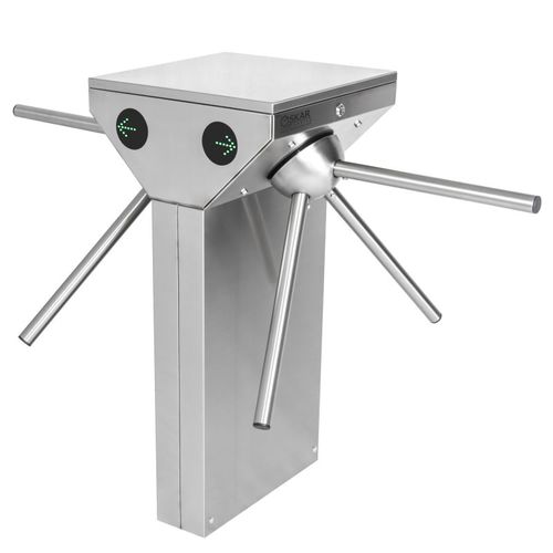 Турникет тренога - OTT 162 G - Oskar Turnstiles System - для автоматического контроля доступа / из нержавеющей стали / для общественных учреждений