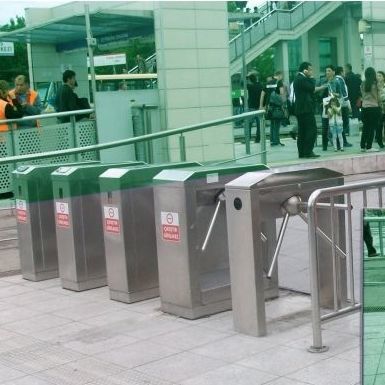 Турникет тренога - OTT 231 A - Oskar Turnstiles System - для автоматического контроля доступа / из нержавеющей стали / для общественных учреждений