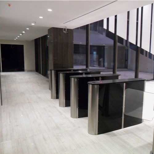 Турникет средняя высота - HCT 350 D - Oskar Turnstiles System - для автоматического контроля доступа / из нержавеющей стали / для общественных учреждений