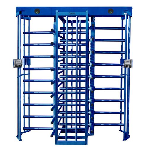 Турникет в полный рост - OBT 197 - Oskar Turnstiles System - для автоматического контроля доступа / для обеспечения безопасности / из нержавеющей стали