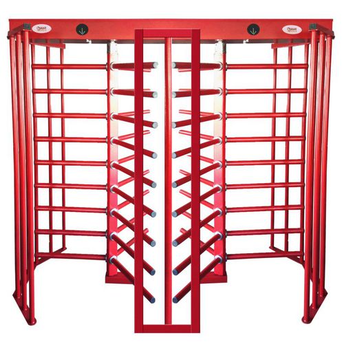 Турникет в полный рост - OBT 3220 - Oskar Turnstiles System - для автоматического контроля доступа / для обеспечения безопасности / из нержавеющей стали