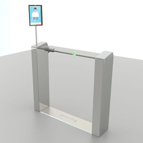 Барьер для контроля доступа - PASSY 100 - DUCATI HOME AUTOMATION - качающийся / из нержавеющей стали / для общественных мест