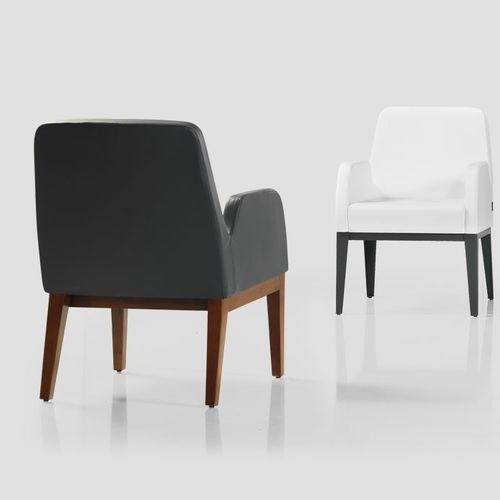 Современный стул для посетителей - NERGIS - Flekssit Office Furniture - для интерьера / из ткани / из полиуретана