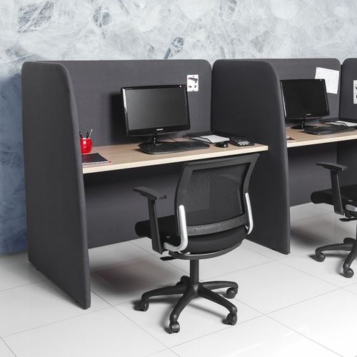 Напольная отделительная перегородка для офиса - SWEET - Flekssit Office Furniture - из ткани / модульная