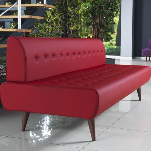 Современная банкетка - SPRING - Flekssit Office Furniture - из ткани / из дерева / для профессионального использования