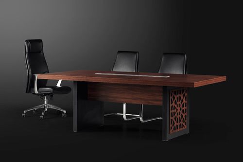 Современный стол для собраний - ANATOLIA - Flekssit Office Furniture - из дерева / с основанием из древесины / прямоугольный