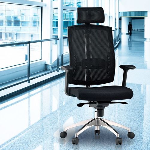 Современное директорское кресло - NETRIT - Flekssit Office Furniture - из сетки / из алюминия / из полиуретана
