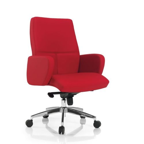 Современное кресло для офиса - WINNER - Flekssit Office Furniture - из ткани / из алюминия / обитое