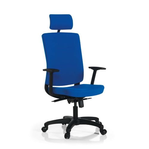 Современное директорское кресло - CLEVER - Flekssit Office Furniture - из полиуретана / с подголовником / обитое