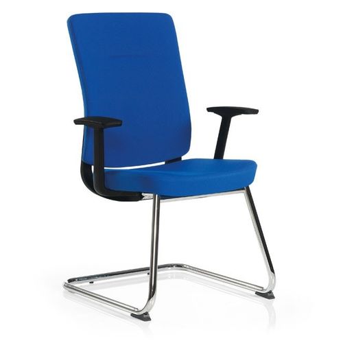 Современный стул для посетителей - CLEVER - Flekssit Office Furniture - для интерьера / из полиуретана / обитый