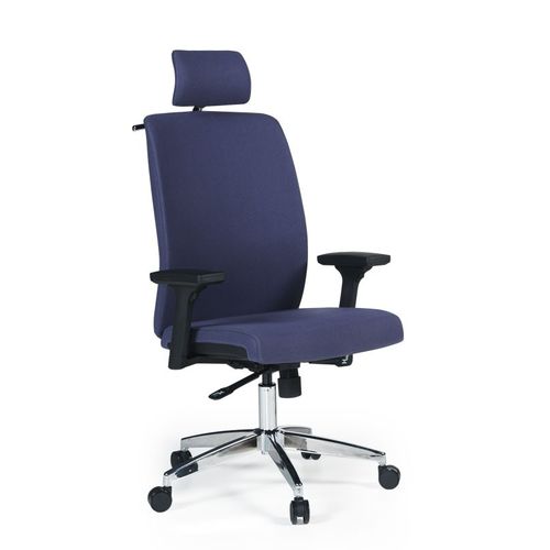 Современное директорское кресло - JOKER - Flekssit Office Furniture - из полиуретана / с подголовником / обитое
