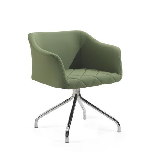 Современный стул для посетителей - BUSE - Flekssit Office Furniture - для интерьера / из полиуретана / обитый