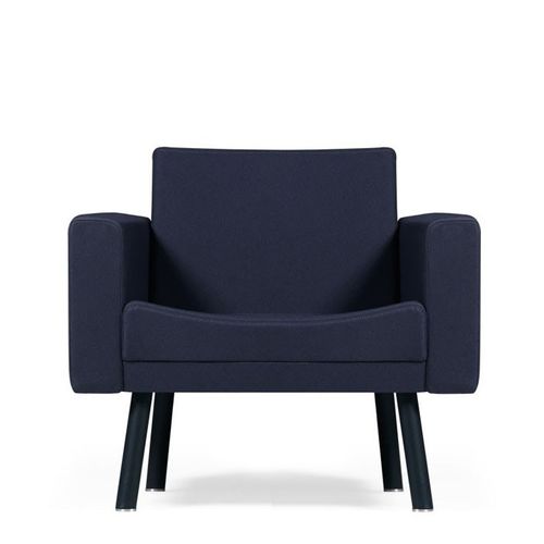 Современное кресло для посетителей - TOLL - Flekssit Office Furniture - из ткани / из металла / обитое