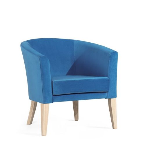 Современный стул для посетителей - AÇELYA - Flekssit Office Furniture - для интерьера / из ткани / с основанием из древесины