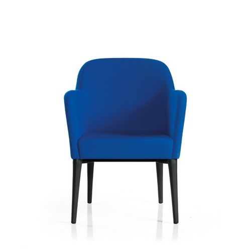 Современное кресло - LOFT - Flekssit Office Furniture - из пенополиуретана / из металла / коричневое