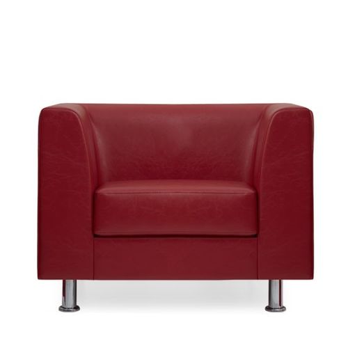 Современное кресло - SILVER - Flekssit Office Furniture - из кожи / из металла / эргономичное