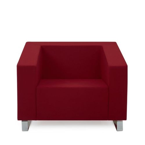 Современное кресло - JIVAL - Flekssit Office Furniture - из ткани / из металла / обитое